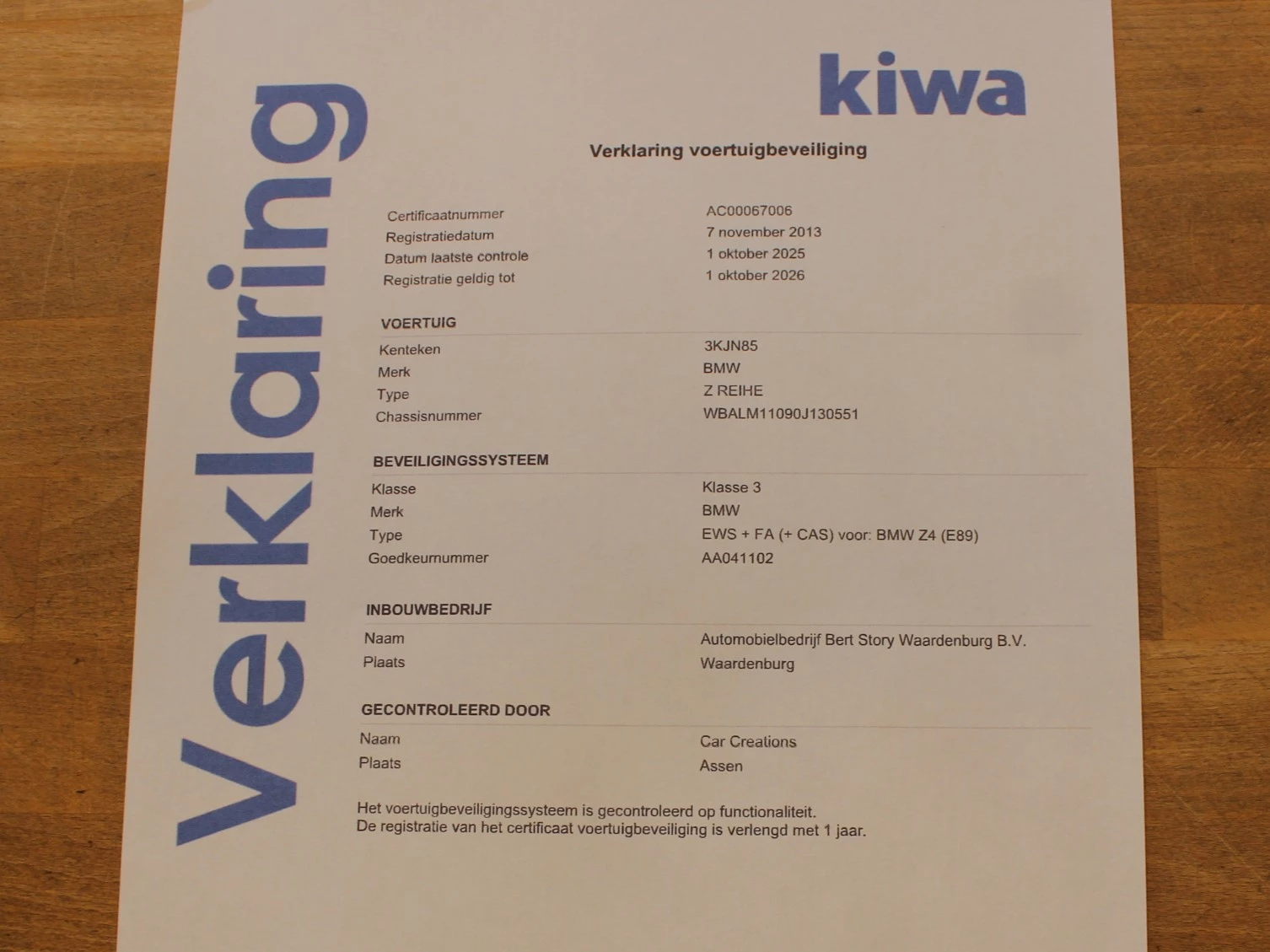 Hoofdafbeelding BMW Z4