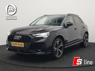 Audi Q3 45 TFSI e S Line Plug In Hybrid 245pk Dealer O.H PHEV | Adaptive Cruise | 360 Camera | Alcantara Sportstoelen Memory & Verwarmd | Navigatie | DAB | 20"L.M |
