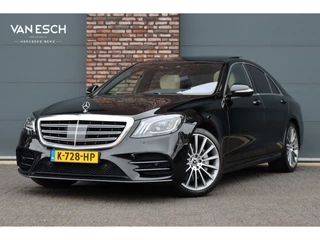 Mercedes-Benz S-Klasse 560 AMG Line Premium | V8 | Active Body Control | Distronic+ | HUD | Panoramadak | Burmester | Nachtzicht | Intelligent Light System | Soft-Close | Keyless Go | Camera | Nappa Leder |