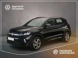 Hoofdafbeelding Volkswagen T-Cross Volkswagen T-Cross R-Line Edition 1.5 TSI 150pk DSG Automaat Trekhaak, Adaptive cruise control, Black style, Navigatie, Parkeersensoren, LED matrix koplampen