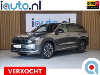 Škoda Kodiaq iV 1.5 TSI PHEV Sportline Pano/Matrix LED/ACC/Keyless/Camera/20"/Canton/Elek. stoelen+mem/Trekhaak wegkl.