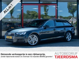 Audi A4 Avant 2.0 TFSI quattro Sport Pro S Line Advantage | 3x S-Line |  Navigatie | Adaptieve Cruise Control | LED Koplampen | Origineel NL | 2e Eigenaar | Sportstoelen | Elektrische Kofferklep | Metallic Lak | Parkeersensoren | Keyless |