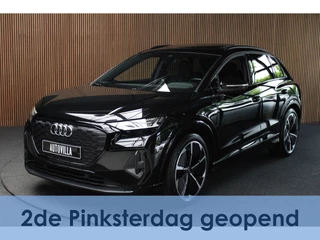 Audi Q4 e-tron 40 S-line Competition 77 kWh Panodak Leer ACC Camera Navi LM velgen PDC Waterpomp Elektr. achterklep Trekhaak BTW auto