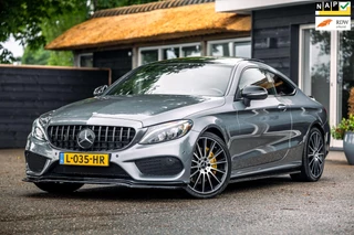 Mercedes-Benz C-klasse Coupé 300 Prestige AMG Styling I Burmester I Panodak I Led I Adaptive Cruise I 19 Inch I Camera I Memory