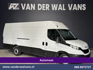 Iveco Daily 35S16V 157pk Automaat L3H2 Fabrieksgarantie Euro6 Airco | 3500kg trekvermogen | Parkeersensoren, Bijrijdersbank