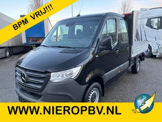 Hoofdafbeelding Mercedes-Benz Sprinter Mercedes-Benz Sprinter 317CDI Dubbelcabine Openlaadbak Airco 3500KG Trekhaak 17.400 KM BPM VRIJ 10 x op voorraad