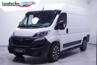 Opel Movano 2.2D 140 pk L2H2 Black&White Edition Navi Camera, 18" LMV, Treeplanken, Airco ECC, Nieuw, 3-Zits