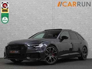 Audi A6 Avant 55 367pk S-Competition Hybrid | 37dkm | 10-2022 | Panodak | ACC | Audi Lane Assist | Trekhaak 2000kg | Stoel en Stuurwielverwarming | Standkachel | 4-Zone | Carplay | S-Line | 37dkm | 10-2022 | Rijklaarprijs met Bovag Garantie.