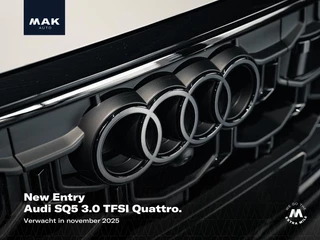 Hoofdafbeelding Audi SQ5 Audi SQ5 3.0 TFSI Quattro, pano, 21", tr.haak, luchtv., matrix-LED, bijrijdersdisplay, memory, HUD, privacy, NP150k