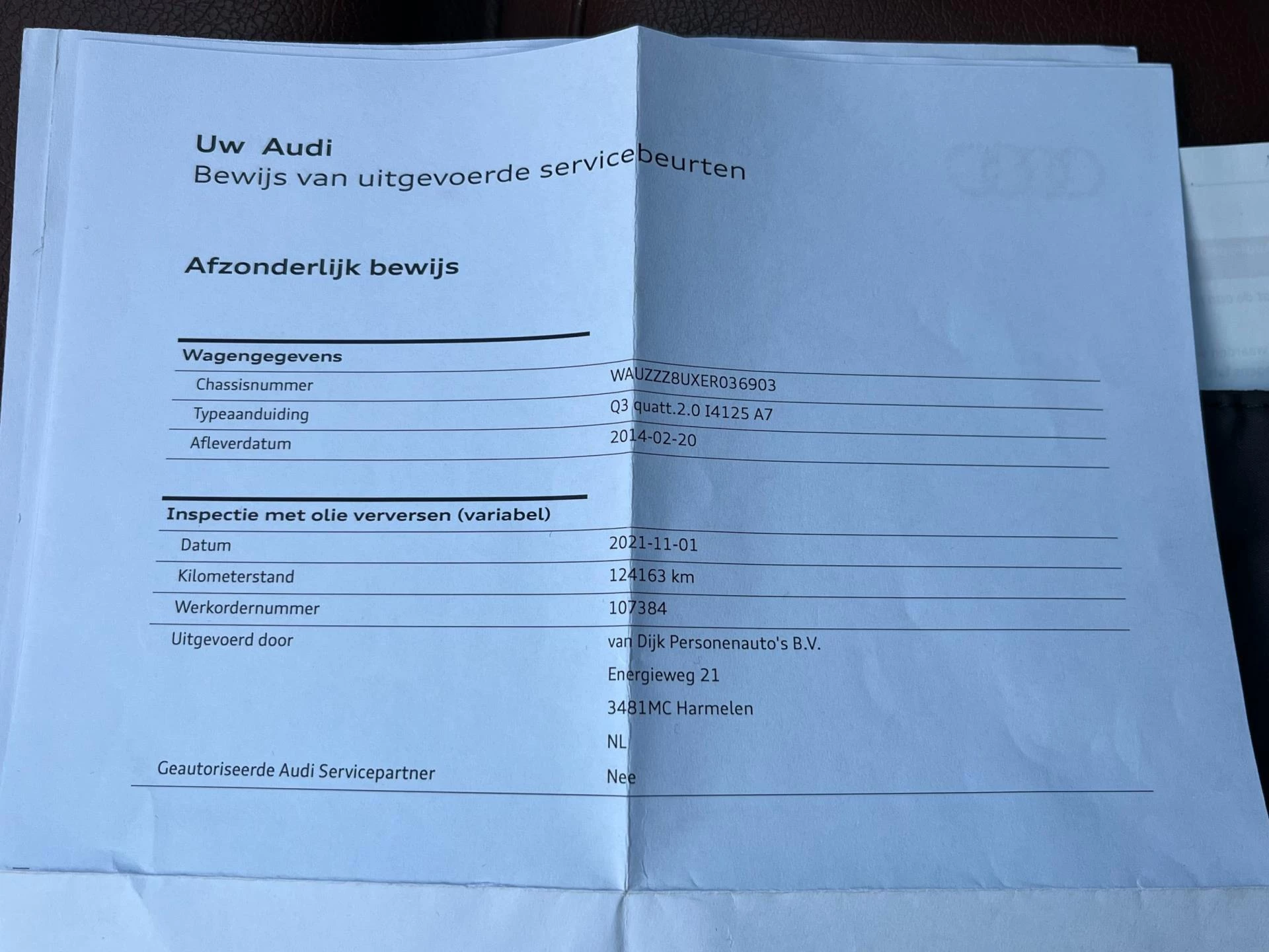 Hoofdafbeelding Audi Q3