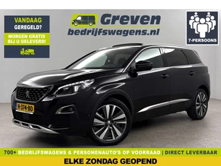 Peugeot 5008 1.2 PureTech GT-Line 7p 360 Camera Pano Virtual LED Sfeerverl. Trekhaak Carplay Cruise Clima 19"LMV Navi PDC