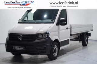 Hoofdafbeelding MAN TGE MAN TGE Volkswagen Crafter 2.0 TDI 140 pk L4 Pick Up / Opel Laadbak, Airco, Cruise Control, 3-Zits, LxBxH 430x203x40 cm