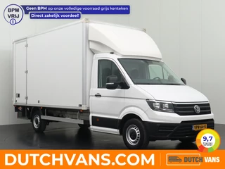 Volkswagen Crafter 2.0TDI 140PK DSG Automaat Bakwagen+Laadklep | Trekhaak | Camera | Airco | 3-Persoons