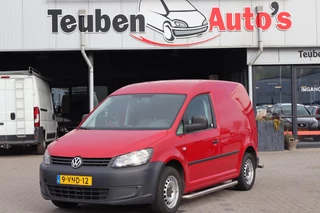 Volkswagen Caddy 1.6 TDI Rechter zijdeur, Sidebars, Half lederen bekleding, Radio cd speler