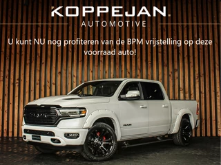 Dodge Ram 1500 Limited Night 5.7 V8 402PK Automaat Crew Cab | BPM VRIJ! | LPG | PANORAMADAK | LUCHTVERING | ELECTRISCHE SIDESTEPS | 12 INCH DISPLAY |