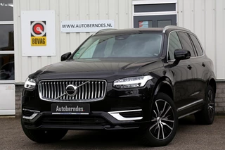 Volvo XC90 2.0 T8 Recharge AWD Core Bright Longe Range*Perfect Volvo Onderh.*Pilot ass./ACC/Elek. Trekhaak/Leder/Stoelverw.V+A/Stuurverw./Apple Carplay-Android/H&K/Dodehoek/Full LED/Camera/Parkeersens.V+A/19 inch LM*