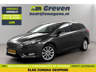 Hoofdafbeelding Ford Focus Ford Focus 1.5 TDCI Titanium Camera Carplay Trekhaak Clima Cruise LED Navi PDC 16"LMV