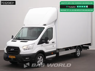 Ford Transit 130pk D'Hollandia Laadklep Zijdeur Bakwagen Camera Airco Cruise Parkeersensoren Euro6 Meubelbak Koffe Airco Cruise control