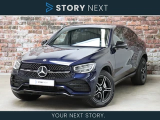Mercedes-Benz GLC klasse Coupé 300e 4MATIC AMG Line Automaat / Burmester / Night Pakket / Achteruitrijcamera / Stoelverwarming / Elektrisch Verstelbare Stoelen / Cruise Control / Apple Carplay / Parking Assistant / Dodehoek Detectie / 19 Inch