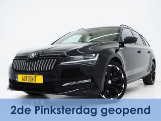 Škoda Superb Combi 1.4 TSI iV Sportline 218PK | Sportstoelen | Trekhaak | Camera | Memory | Sfeer | Keyless | Adaptive Cruise
