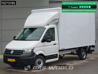 Hoofdafbeelding Volkswagen Crafter Volkswagen Crafter 177pk Automaat Laadklep Bakwagen Airco Camera Meubelbak Koffer Airco
