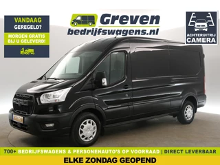 Ford Transit 2.0 TDCI L3H2 130PK Airco Camera Cruise PDC 3 Persoons LED Elektrpakket Trekhaak