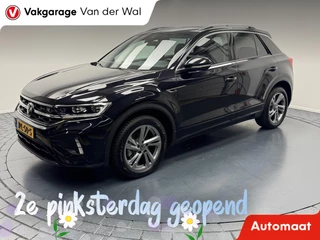 Volkswagen T-Roc 1.5 TSI DSG R-Line Afn.Trekhaak-Navigatie-Adapt.Cr.contr-Clima-Carplay-Camera-Virtual-Parkeersensoren-Lm17''velgen