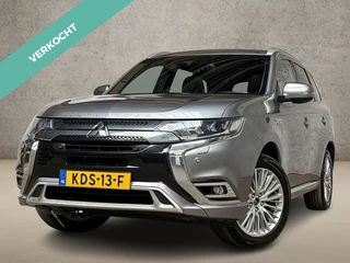 Mitsubishi Outlander 2.4 PHEV Deluxe 225Pk Automaat (SCHUIFDAK, GROOT NAVI, LEDER, ZWART HEMEL, 360 CAMERA, GETINT GLAS, SPORTSTOELEN, ADAPTIVE CRUISE, STUUR/STOELVERWARMING, NIEUWE APK, NIEUWSTAAT)