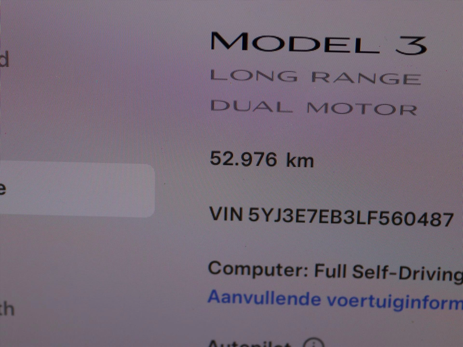 Hoofdafbeelding Tesla Model 3