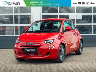 Fiat 500 Hybrid Torino Launch Edition | Private Lease € 379,- | New | Clima | Carplay | PDC | Priv Glass | Rosso Passione