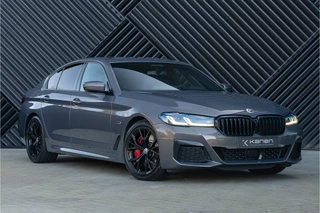 BMW 5 Serie 545e xDrive LCI M-sport ACC M Zetels Pano Headup HarmanK LederDash Ambient Trekhaak