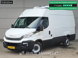 Iveco Daily 35S16 Automaat Koelwagen Kerstner 230v Stekker L2H2 3,5t Trekhaak 160PK Airco Cruise Parkeersensoren Euro6 Koel Koeler Kühl Kühler Kühlwagen Kühlkasten Airco Trekhaak Cruise control