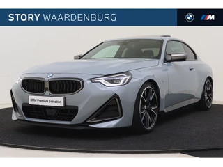 BMW 2 Serie Coupé M240i xDrive High Executive Automaat / Schuif-kanteldak / M Sportstoelen / Adaptieve LED / M Adaptief onderstel / Active Cruise Control / Parking Assistant Plus / Comfort Access