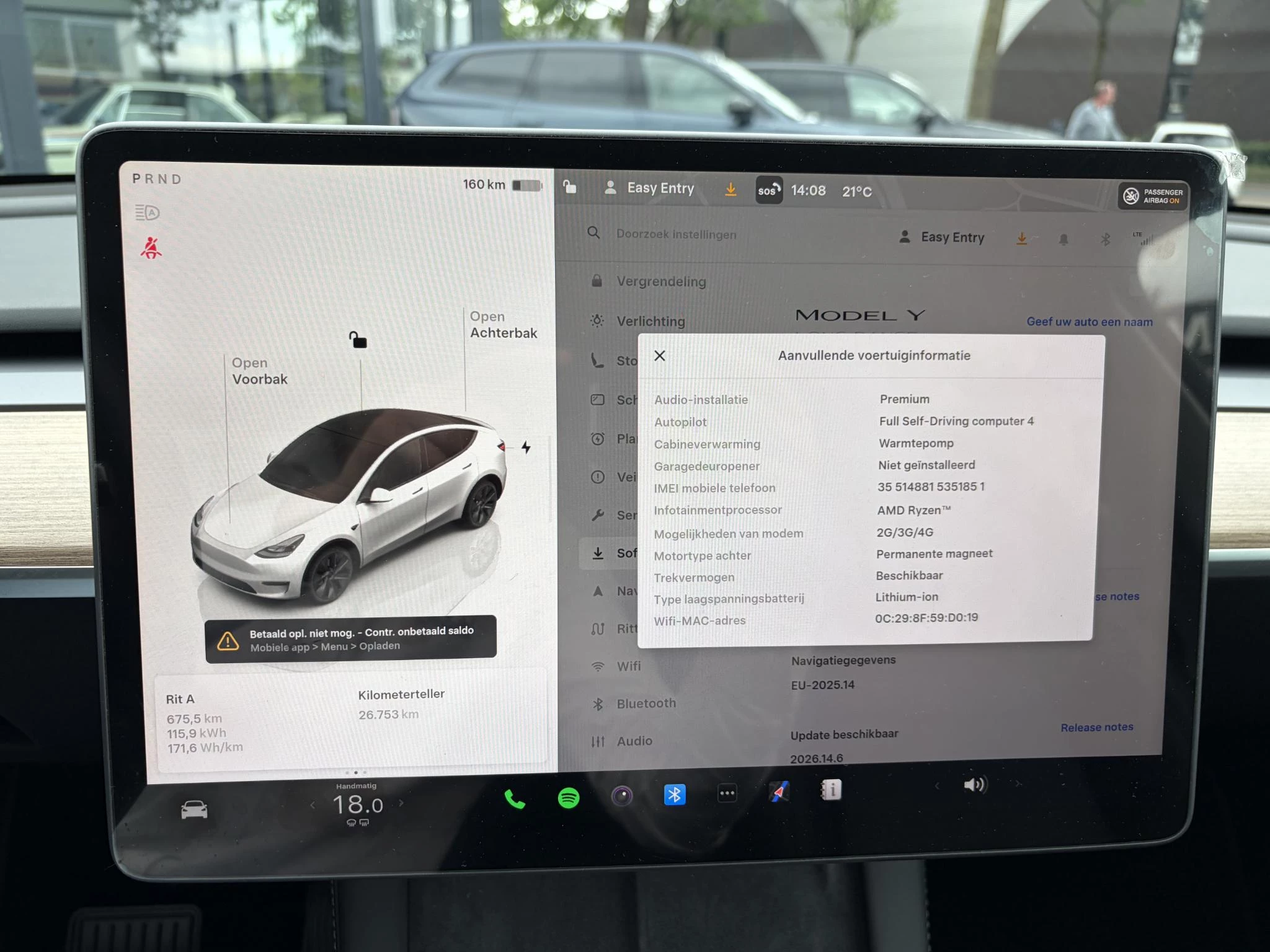 Hoofdafbeelding Tesla Y