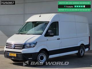 Volkswagen Crafter 140pk L3H3 Veba Box Navi Airco Cruise Parkeersensoren Euro6 APK 08-2026 L2H2 12m3 Airco Cruise control