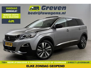 Peugeot 5008 1.2 PureTech 7p 360 Camera Pano Sfeerverl. LED Virtual Carplay Cruise Clima Navi Leder PDC 19"LMV