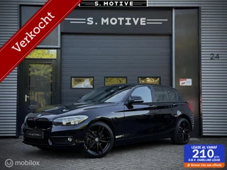 BMW 1-serie 116i M Stoelverwarming 5drs zwart 12-2016