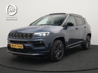 Jeep Compass 4xe 240 Plug-in Hybrid Electric S PHEV | Panodak | Trekhaak Afn | Adaptive Cruise | 360 Camera | Alpine Audio |  Lederen Sportstoelen Memory & Ventilatie | Keyless | 19"L.M |