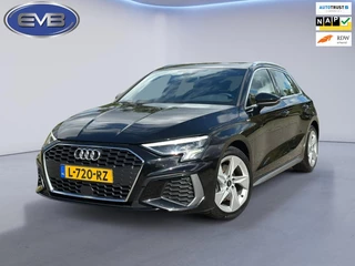 Audi A3 Sportback 30 TFSI S edition, 2 X S-LINE, 1e eigenaar, 1/2 lederen sportinterieur, NL auto met nationale auto pas