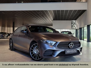 Mercedes-Benz CLS 300 d AMG Night|Luchtvering|Rij-assistentie|Keyless|Burmester|Standkachel|HUD|Schuifdak|20"