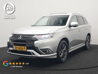 Hoofdafbeelding Mitsubishi Outlander Mitsubishi Outlander 2.4 Intense0+ Plug In Hybrid 225pk Dealer O.H. PHEV | Trekhaak Afneembaar | Schuif-/Kanteldak | Camera | Sportstoelen & Stuur Verwarmd | LED Koplampen | Keyless | Apple Carplay | Blis | DAB |