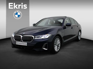 BMW 5 Serie Sedan 545e xDrive High Executive | Luxury Line | Audio Media Pack | Parking Pack | Safety Pack | BMW Personal CoPilot Pack | Soft Close | Schuifdak | Stoelventilatie | Driving Assistant Professional | Head-Up Display | Harman Kardon | 18''