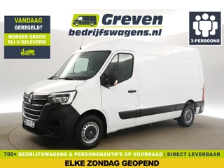 Renault Master T33 2.3 dCi L2H2 150PK Airco Camera Cruise 3 Persoons PDC LED Elektrpakket Trekhaak