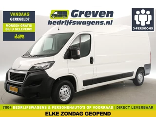 Peugeot Boxer 333 2.2 BlueHDi L3H2 140PK Airco Camera Cruise 3 Persoons PDC LED Trekhaak