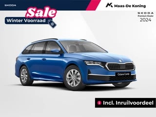 Škoda Octavia combi Edition 1.5 TSI 85 kW / 115 pk Combi 6 versn. Hand | Winter pakket | Energy Blue | Privat Lease € 499,- | Incl. inruilvoordeel