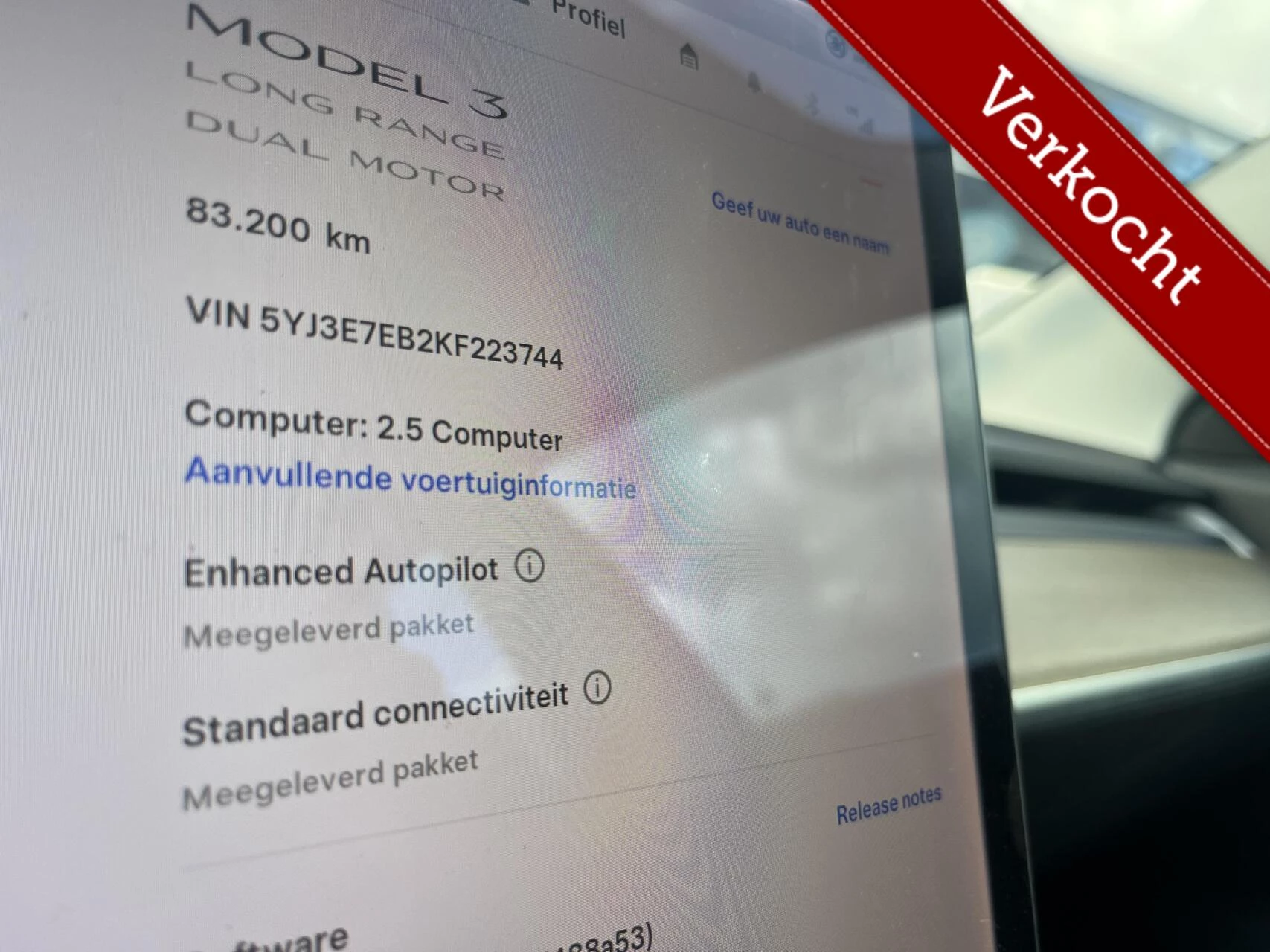 Hoofdafbeelding Tesla Model 3