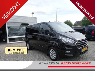 Ford Transit Custom 2.0 TDCI 170PK, L1, Limited, Dubbel Cabine, Airco