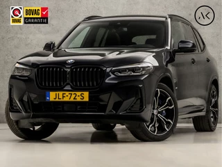 BMW X3 xDrive30e M Sport High Executive 293Pk Automaat (PANORAMADAK, M PAKKET, HEAD-UP DISPLAY, APPLE CARPLAY, 360 CAMERA, STUUR/STOELVERWARMING, ADAPTIVE CRUISE, SFEERVERLICHTING, NIEUWSTAAT)