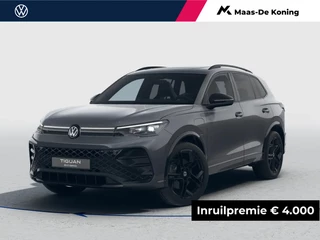 Volkswagen Tiguan R-Line Edition 1.5 eHybrid 204 pk 6 versn. DSG · Blackstyle pakket · Comfort pakket · Trekhaak inklapbaar, met elektrische ontgrendeling, incl. aanhangermanoeuvreerhulp Trailer Assist · Prijs is inclusief inruilpremie