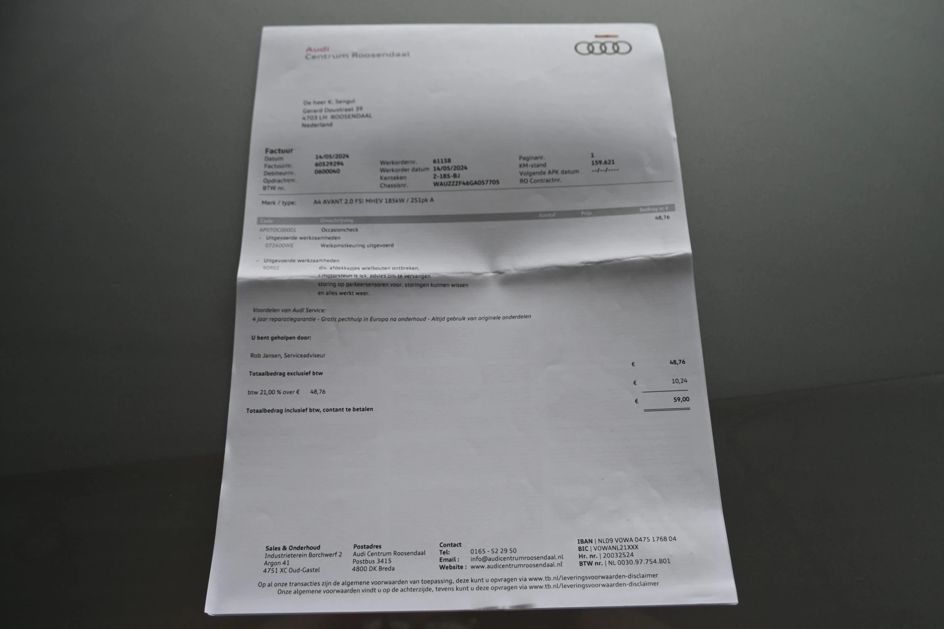 Hoofdafbeelding Audi A4
